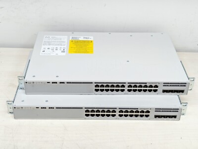 1 unit Cisco Catalyst 9200L C9200L-24T-4G-E 24-Port 4 x 1G Network