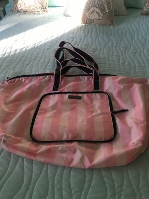 Victorias Secret Weekender Packable Travel Tote Bag