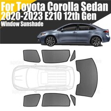Magnetic Window Sunshade For Toyota Corolla 20-23 Mesh Windshield Frame Curtain Magnetic Window Sunshade For Toyota Corolla 20-23 Mesh Windshield Frame Curtain