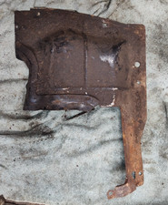 Fiat 850 Spider 1967-73 Left Lower Splash Shield Below Engine View Photos