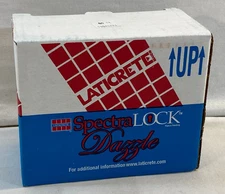 Laticrete SpectraLOCK Grout Blue Dazzle Part D Box (1 box=2 Jars x 4.5 oz each)