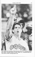 1984 San Diego Padres MLB Baseball NLCS Steve...