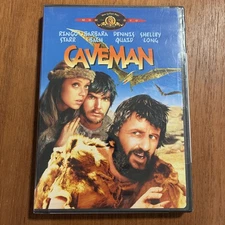 Caveman DVD 1981 Ringo Starr, Dennis Quaid, Shelley Long, Barbara Bach MGM Movie