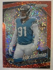 2025 Panini Prizm Sparkle Red Arik Armstead SSP Rare 49ers/Jaguars