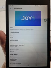 Alcatel 3T 9027W Android Tablet 16GB 8" HD WiFi 4G LTE Bluetooth Quad Core Black