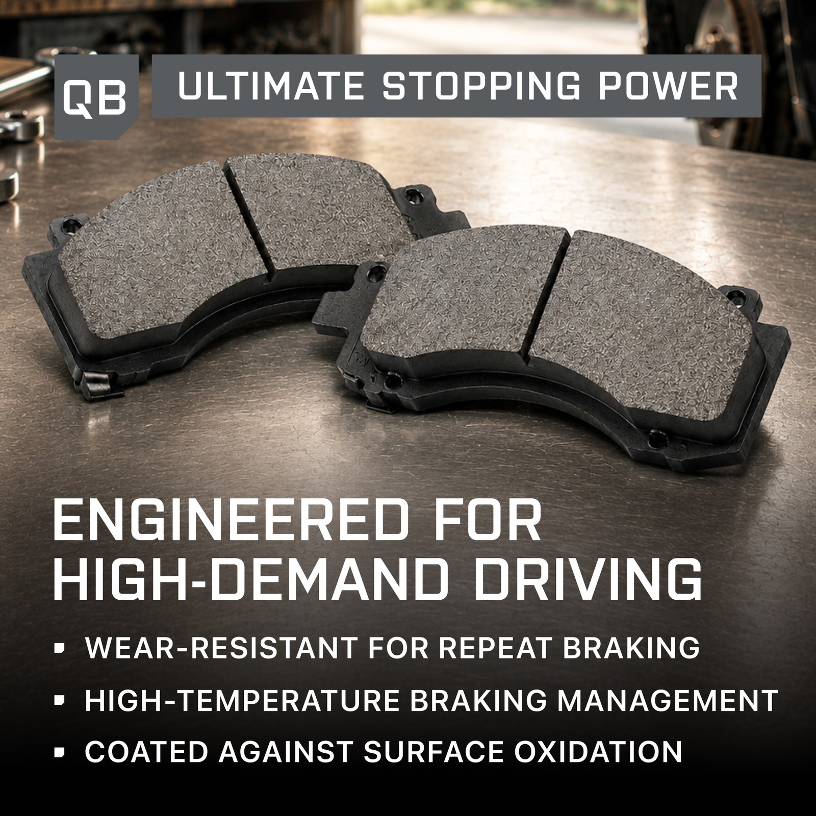 Rolls-Royce Phantom 2004-2011 Front Brake pad Black