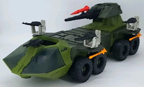 Vintage Rolling Thunder G.I. Joe 1988 Hasbro Vehicle ARAH Incomplete