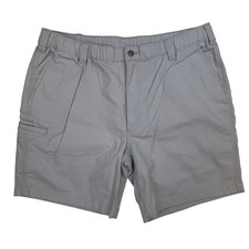 Carhartt Rugged Flex Relaxed Fit 8in Canvas Work Shorts Gray 40 BS5841-M