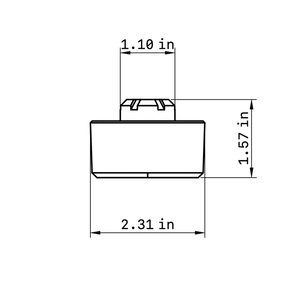 Pies de repuesto de tocadiscos vintage para Pioneer PL-512/514/516/518/540/560 Foto 3 de 4