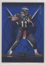 2017 Panini XR Blue 100/199 Carson Wentz #80 fl4