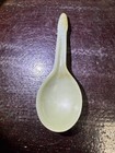 Very Fine Antique/ Vtg. Chinese HK Export Jade Spoon — photo 1