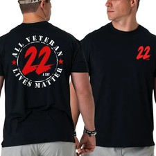 22 A Day Veteran Lives Matter Awareness T-Shirt