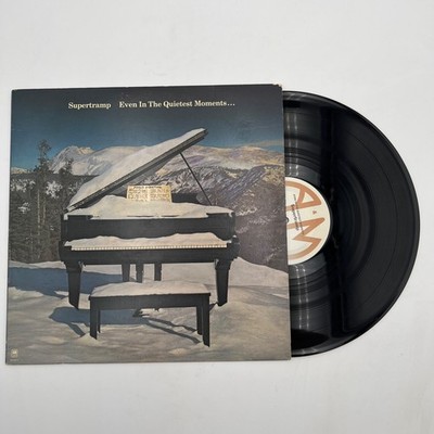 Supertramp   Even in the Quietest Moments LP 1977 A&M SP-4634 US Vinyl Rock Prog