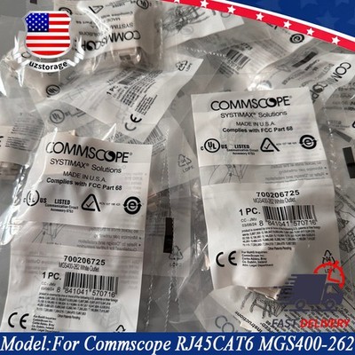 MGS400-262 Fit CommScope Category 6 Gigabit Network Module RJ45CAT6 BOX of 100