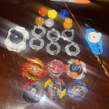 Beyblade Burst Lot of 6 Authentic Hasbro Takara Tomy Random Assortment