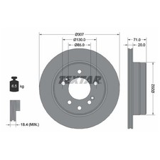 Bremsscheiben + Beläge hinten für Ssangyong Rodius 1 2 CA1 Stavic | 380250