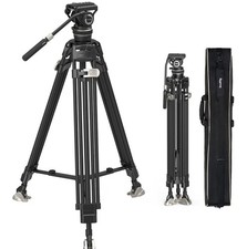 SmallRig Heavy-Duty Carbon Fiber Tripod System 78"Video Tripod One-Step READ