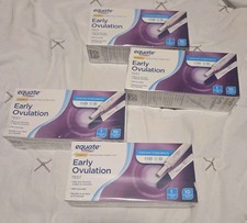Equate 4 Pack Ovulation Tests Kits NEW/SEALED  Each Kit Has 1 Pregnancy Test 