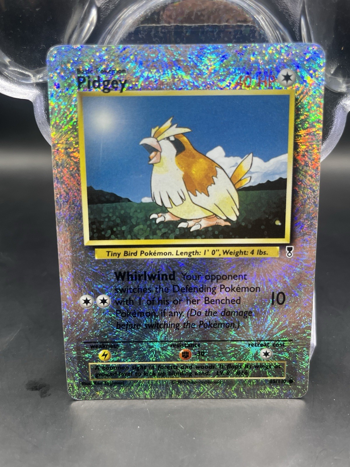 Pokemon Card - Pidgey 85/110 Legendary Collection Reverse Holo Rare