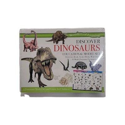 Wonders of Learning Discover Dinosaurs Educational Model Box Set New Sealed