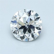 Natural Mined Diamond 1 Carat Certificate AGI Round Loose D color SI1 clarity