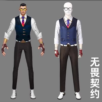 VALORANT Chamber Halloween Costume Outfits Cosplay Party Suit Carnival Full Set
