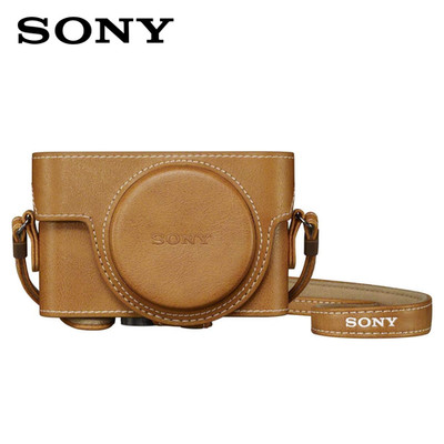 Sony LCJ-RXK CC Jacket Case Beige für Cyber-shot RX100 Serie Original