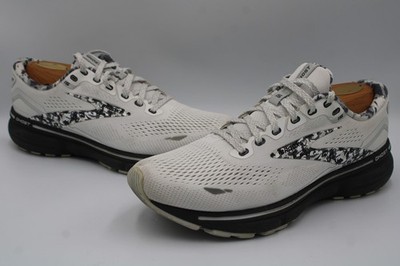 Size 8.5 - Brooks Ghost 15 Women s White Ebony Oyster Snow - 1203801B149