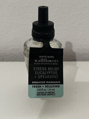 Bath & Body Works Wallflower Refill 24ml Stress Relief Eucalyptus Spearmint