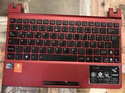 Asus Eee PC X101 X101CH X101H Tastatur Keyboard QUERTZ Rot