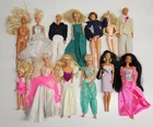 Vintage Mattel Barbie Doll Lot Of 13