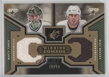 2005-06 SPx Winning Combos Gold 20/99 Marty Turco Mike Modano #WC-TM HOF 1e15