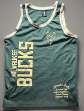 Milwaukee Bucks Mesh Basketball Jersey NBA Ultra Game Est. 1968 Sz. Medium