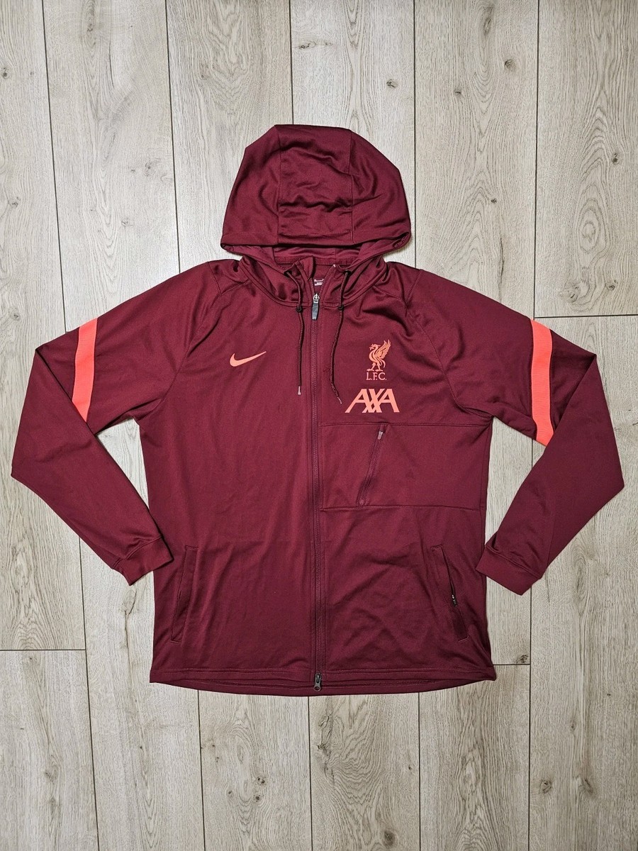 LIVERPOOL 2021 2022 FOOTBALL JACKET HOODED SOCCER TRAINING JACKET