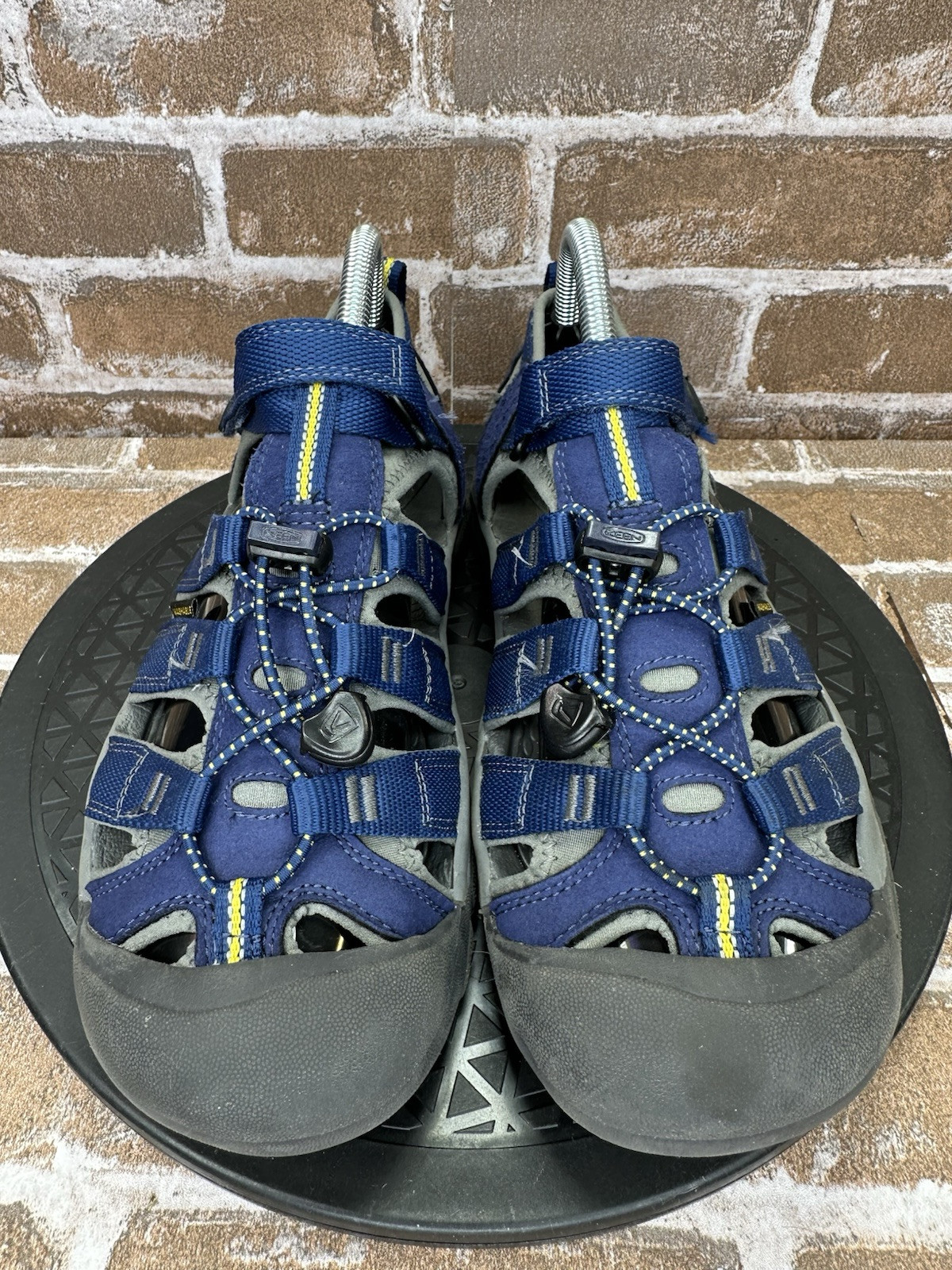 Sandali Keen Newport H2 impermeabili trail escursionismo blu navy ragazzi giovani taglia 6