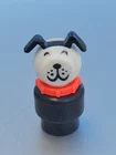 Little People Dog Red Collar Fisher Price Vintage 2”