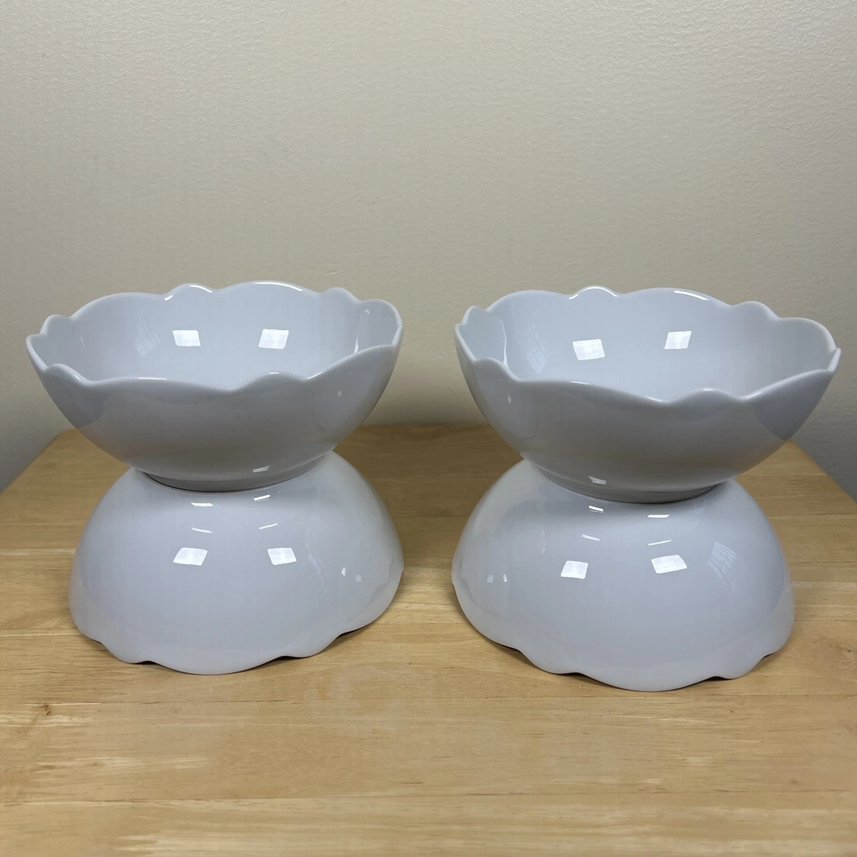 Alessi Tonale Bicchiere In Ceramica Stoneware 20 Cl – Blu Pallido – Set Di 4 – Design David Chipperfield - 3