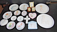 Lot of 18 Precious Moments Plates  Miscellaneous Pieces
