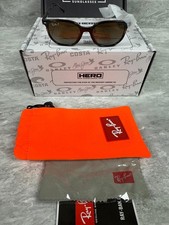 RAY BAN NEW JUNIOR ELLIOT 9097S 152 - T5 46 HAVANA BROWN POLARIZED