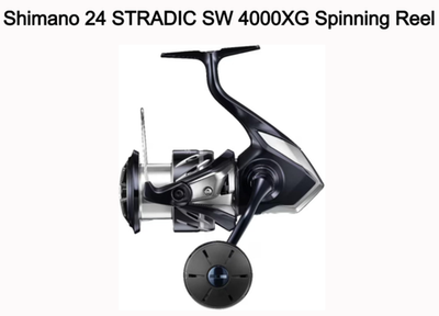 Shimano 24 STRADIC SW 4000XG Spinning Reel Saltwater New Made in