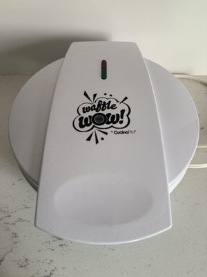 CucinaPro Wow Cars & Trucks Mini Waffle Maker Create 7 Shaped Vehicles Used Once