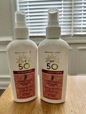 2x Bath Body Works Costa Rica Pink Pineapple Sunrise Sunscreen Spray SPF 50 6oz.