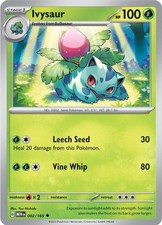 Ivysaur [MEW - 002/165] Uncommon NM SV: Scarlet & Violet 151