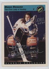 1993 Classic Pro Hockey Prospects 5411/6500 Manon Rheaume 17a5