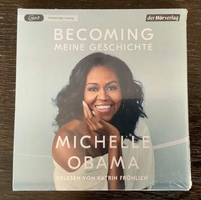 BECOMING Michelle Obama | deutschsprachige  MP3-CD 2018 NEU + originalverpackt