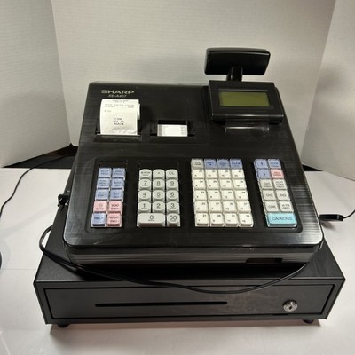 Sharp XE-A407 Cash Register POS System with Drawer and Display | eBay