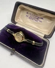 Tudor Rolex Vintage Gold Plated Ladies Mechanical Cocktail Watch. Running.
