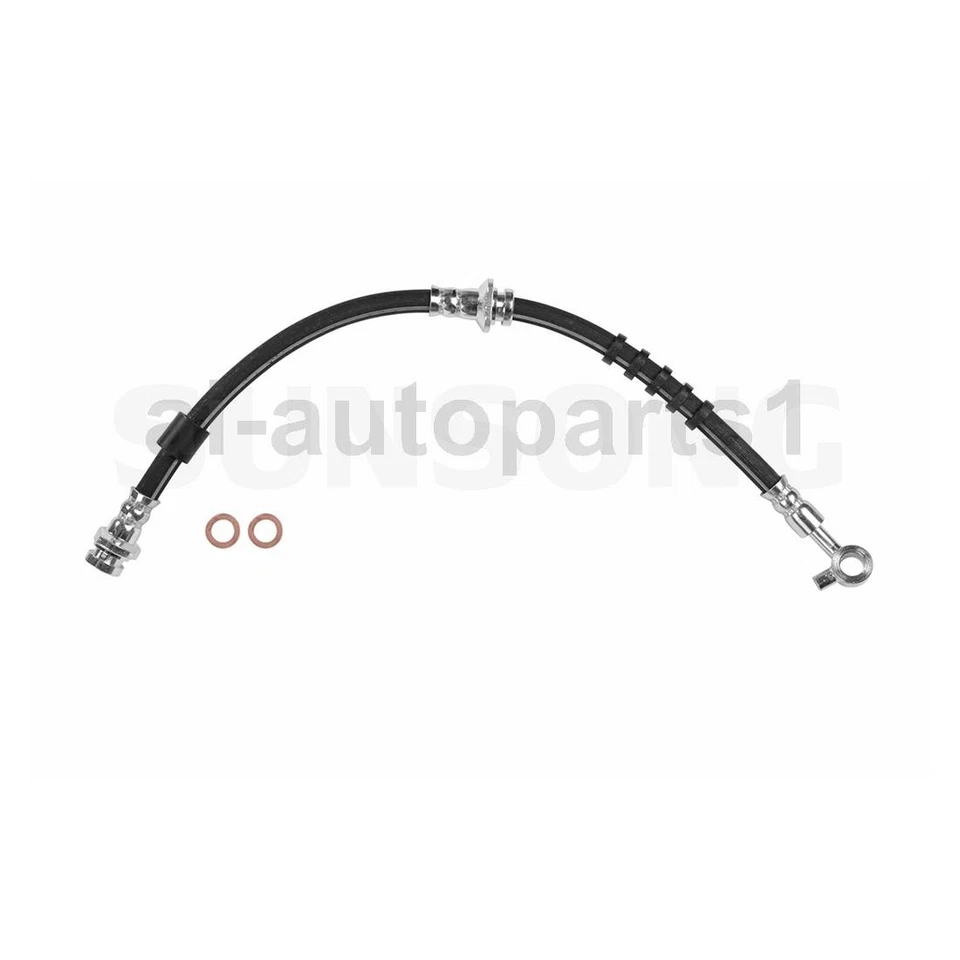 Manguera hidráulica de freno delantera izquierda y derecha 2 piezas para Infiniti G20 1995-2002 Foto 3 de 4