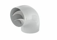 Naber | P-RBV 150 Rohrbogen 90° | Verbindungselement | Hellgrau
