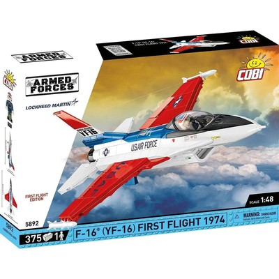 NEW Cobi Blocks Lockheed F-16 First Flight Edition 375pc Creative Building Block